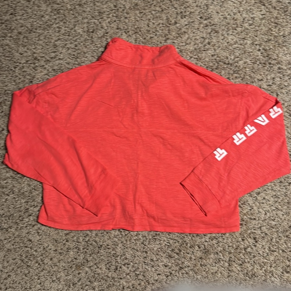 PINK Victoria’s Secret orange matching shorts set - Picture 3 of 5